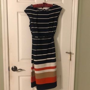 ILE New York Belted Sheath Dress